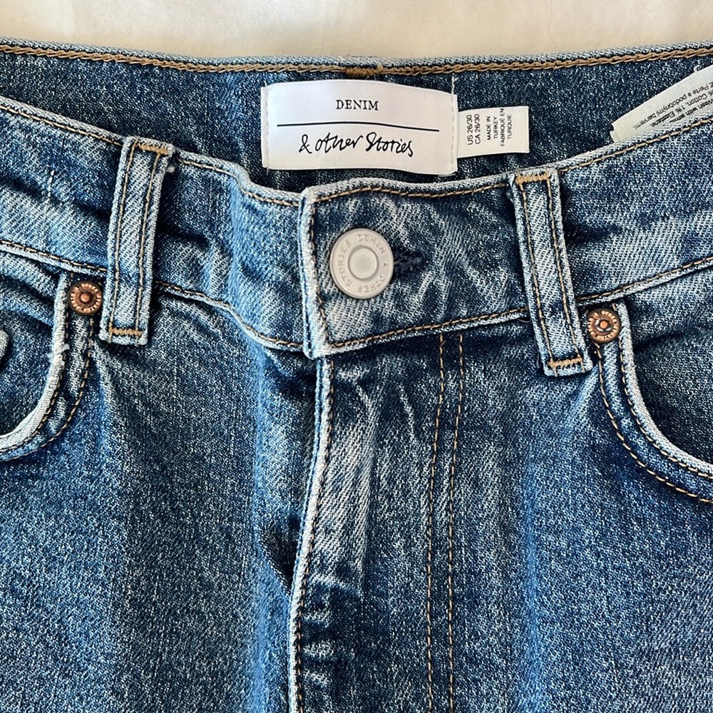 & Other Stories straight leg jeans